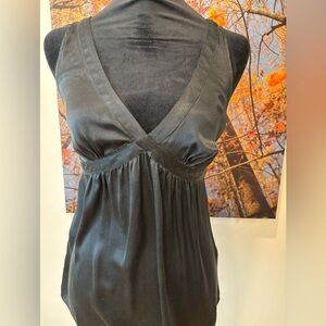 Express Design Studio black size XS tank silk/spandex blend